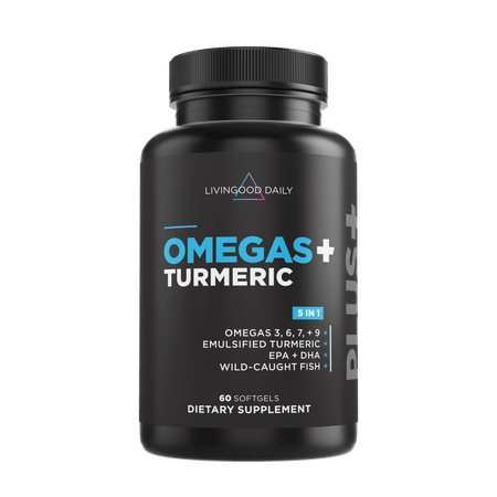 Livingood Daily Omegas + Turmeric