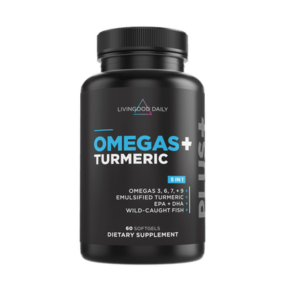 Livingood Daily Omegas + Turmeric